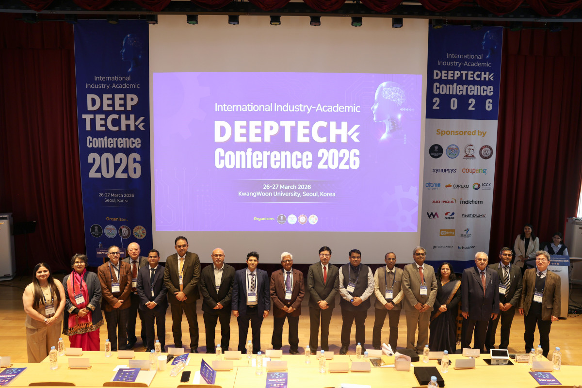▲DeepTech Conference 2026 개막식 (광운대)