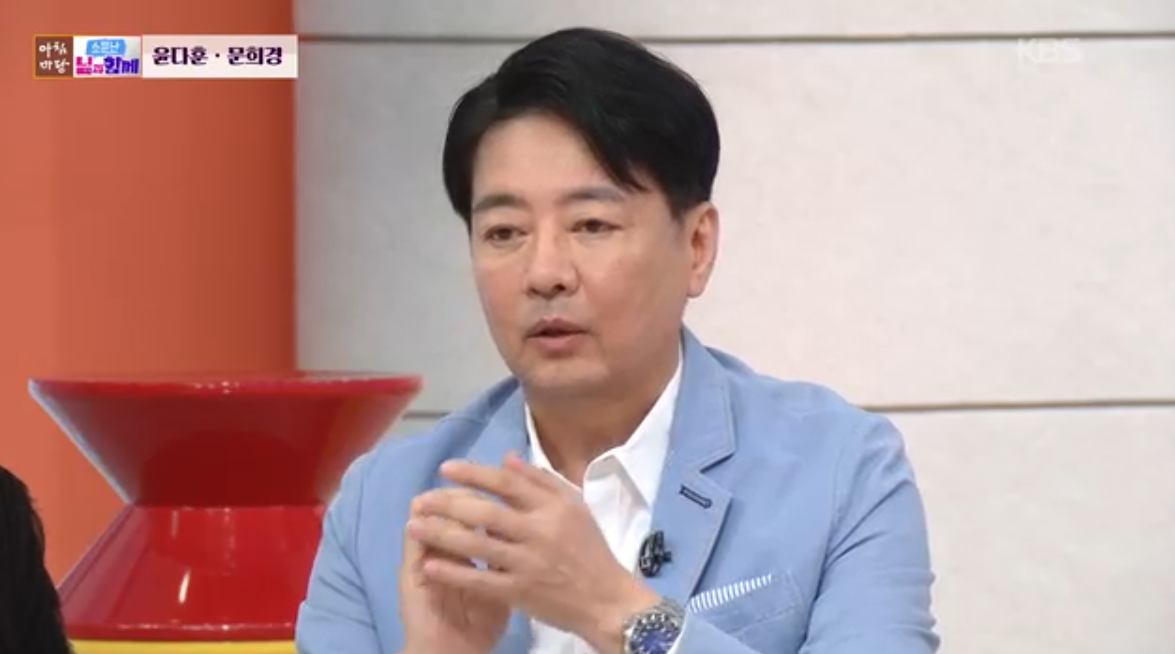 ▲배우 윤다훈. (출처=KBS 1TV '아침마당' 캡처)