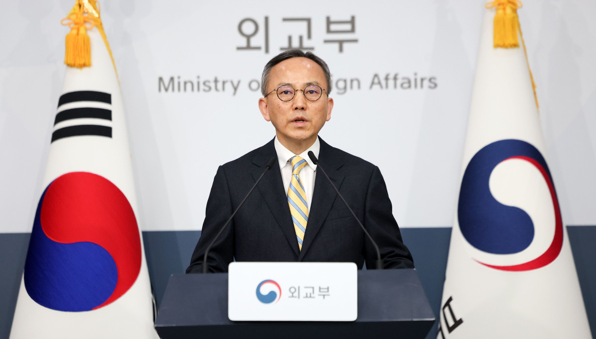 ▲[서울=뉴시스] 김선웅 기자 = 박일 외교부 대변인이 31일 서울 종로구 정부서울청사 외교부에서 정례 브리핑을 하고 있다. 2026.03.31. mangusta@newsis.com