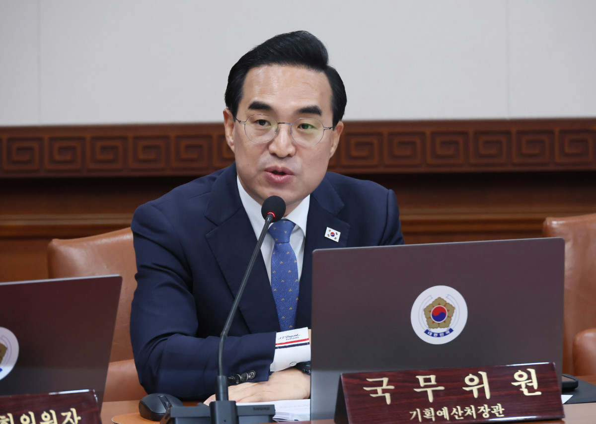 ▲박홍근 기획예산처 장관이 30일 서울 종로구 정부서울청사에서 열린 임시국무회의에서 인사말을 하고 있다.(연합뉴스)
