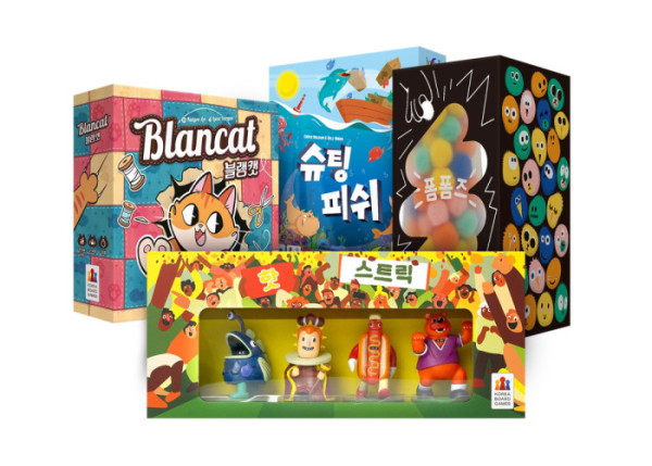 ▲코리아보드게임즈 3월 신규 라인업(사진제공=코리아보드게임즈)