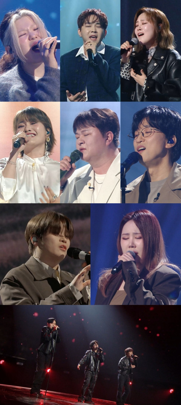 ▲'1등들' 출연 가수 라인업(사진제공=MBC)