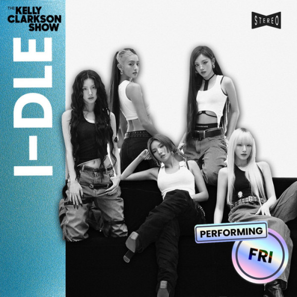 ▲i-dle (아이들)(사진제공=NBC '켈리 클락슨 쇼'(The Kelly Clarkson Show))