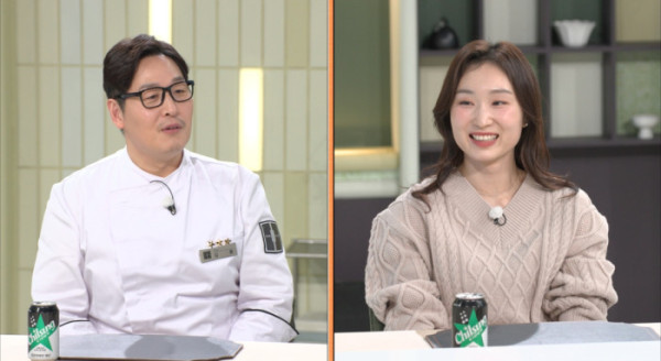 ▲'냉부' 김풍, 최민정(사진제공=JTBC)