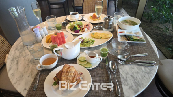 ▲알마 리조트 라카사 조식(사진=문연배 기자)