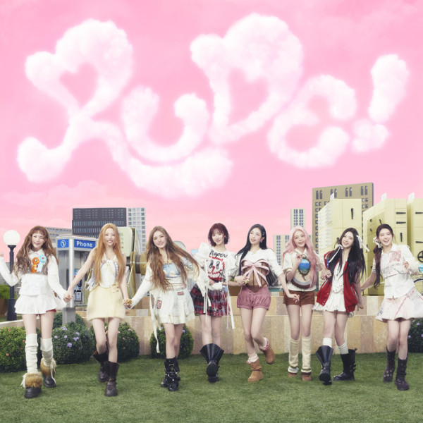 ▲하츠투하츠 'RUDE!' 일본어 버전 디지털 커버(사진제공=SM엔터테인먼트)