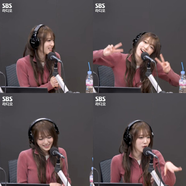 ▲'영스트리트' 최예나 (사진 = SBS 파워FM '웬디의 영스트리트' 유튜브 캡처)