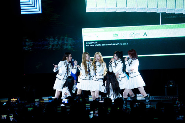 ▲하츠투하츠 뉴욕 쇼케이스(사진제공=SM엔터테인먼트)