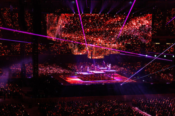 ▲트와이스 타이베이돔 공연 이미지(사진제공=Live Nation, JYP엔터테인먼트)