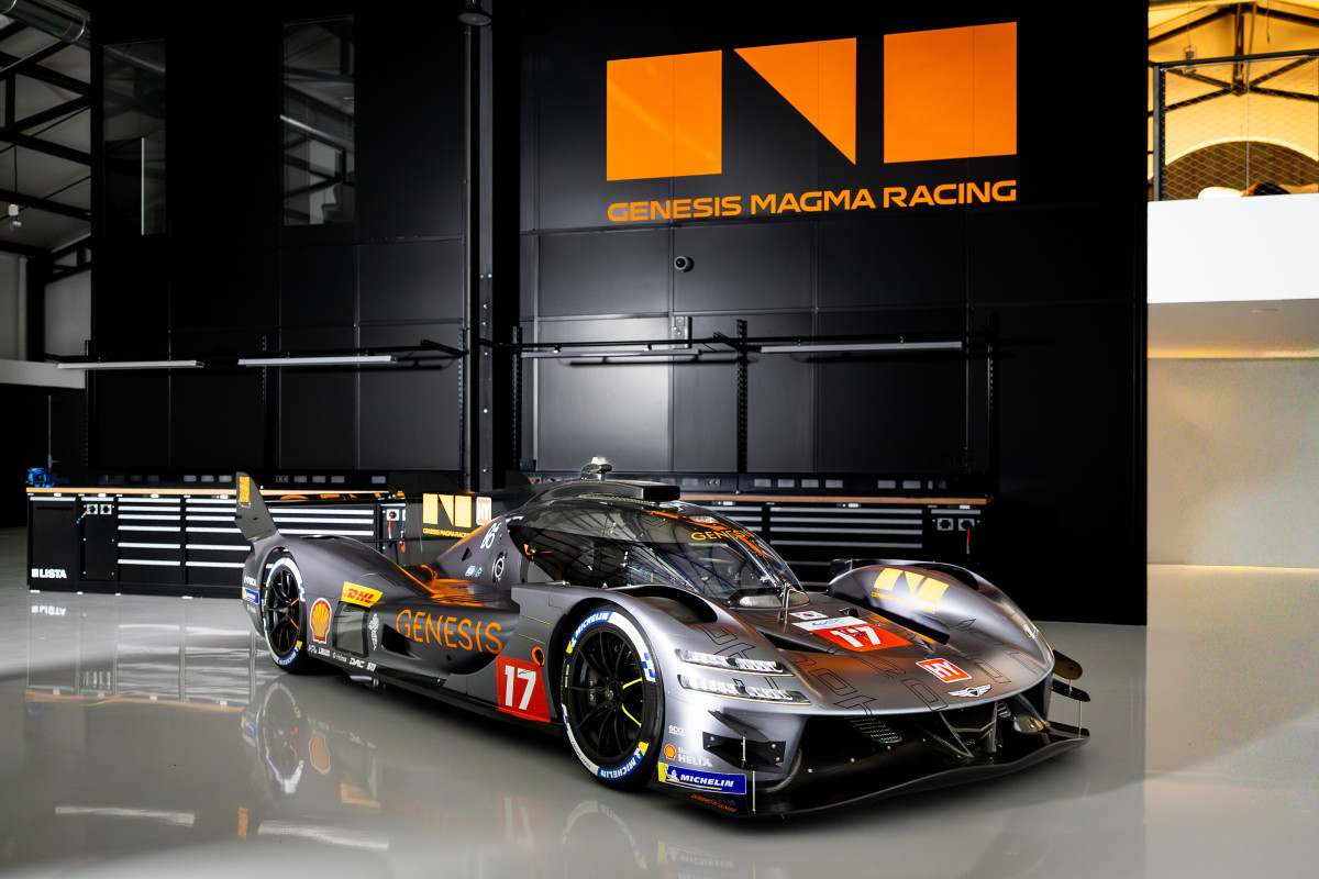 ▲‘GMR-001 하이퍼카(GMR-001 Hypercar)’ 리버리 차량 (사진=제네시스)