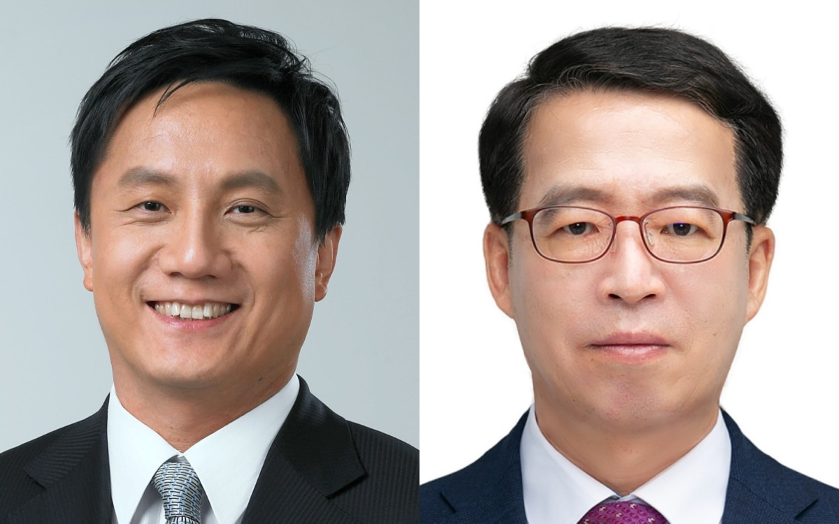 ▲정인철(왼쪽)·이부의 태광산업 공동대표. (사진제공=태광산업)