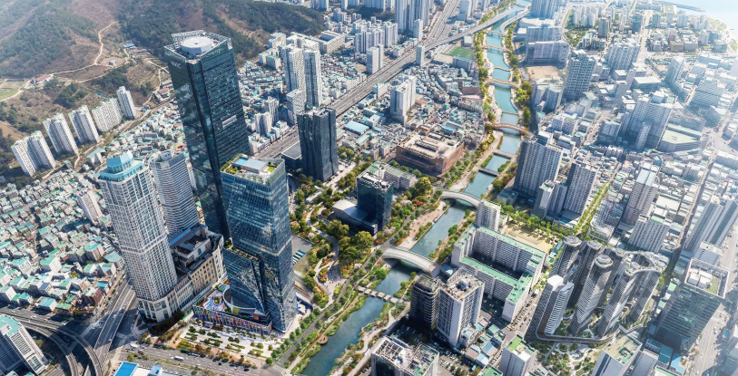 ▲동천프로젝트 조감도 (사진제공=부산시)