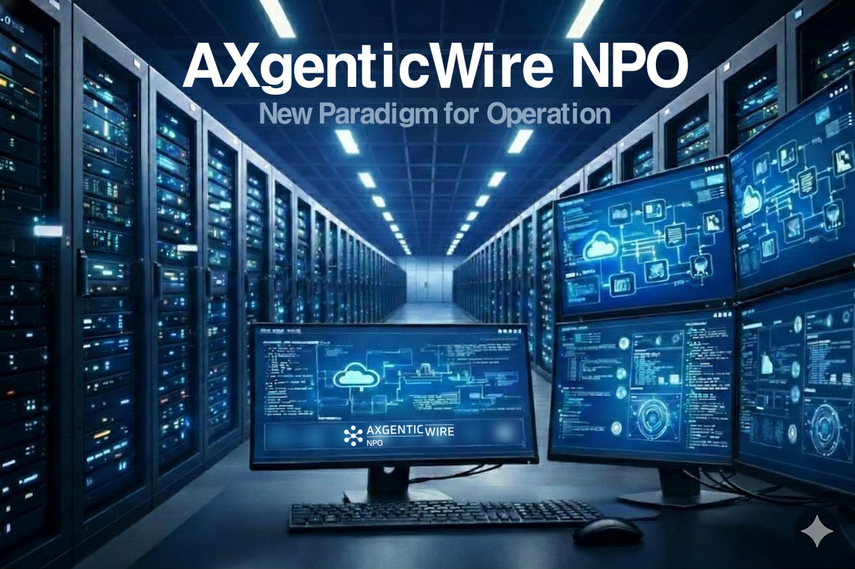 ▲기사의 이해를 돕기 위해 'AXgenticWire NPO'를 AI로 생성한 이미지. (사진제공=SK AX)