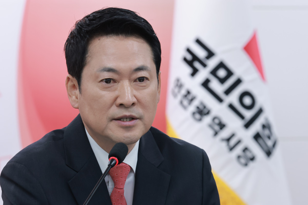 ▲국민의힘 장동혁 대표가 6일 인천 남동구 인천시당에서 열린 현장 최고위원회의에 참석해 발언하고 있다. (연합뉴스)
