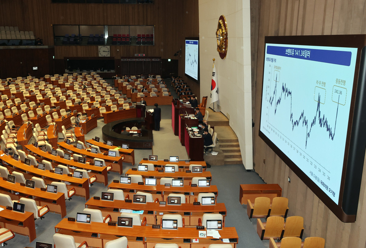 ▲박홍근 기획예산처 장관이 6일 국회에서 열린 경제 분야 대정부 질문에서 더불어민주당 오기형 의원의 질문에 답하고 있다. 사진=연합뉴스