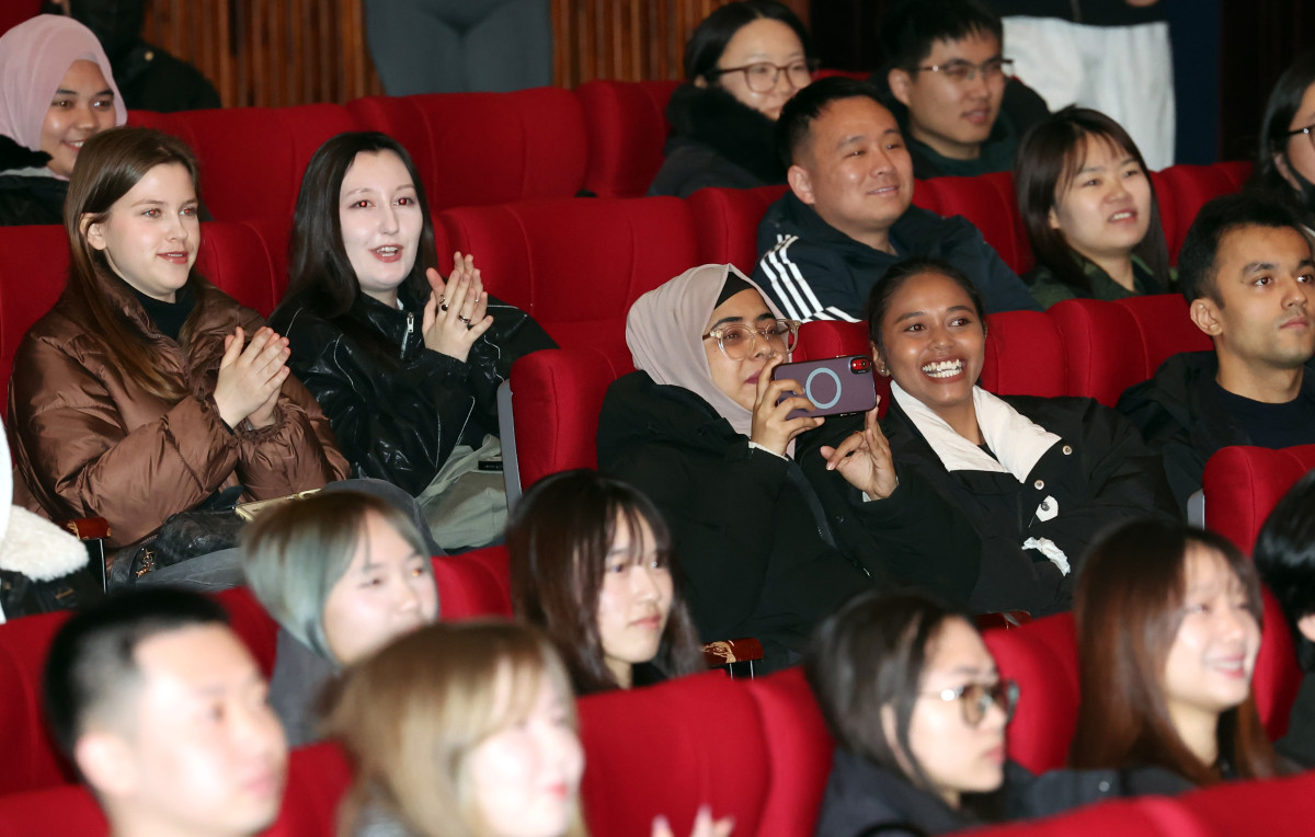▲지역 대학에 입학한 외국인 유학생들 (뉴시스)