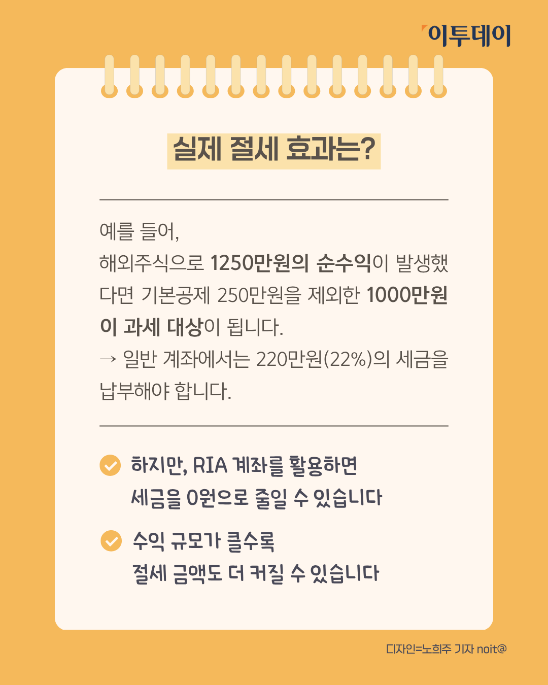 ▲해외주식 세금 0원 만드는 방법. (노희주 기자 noit@)