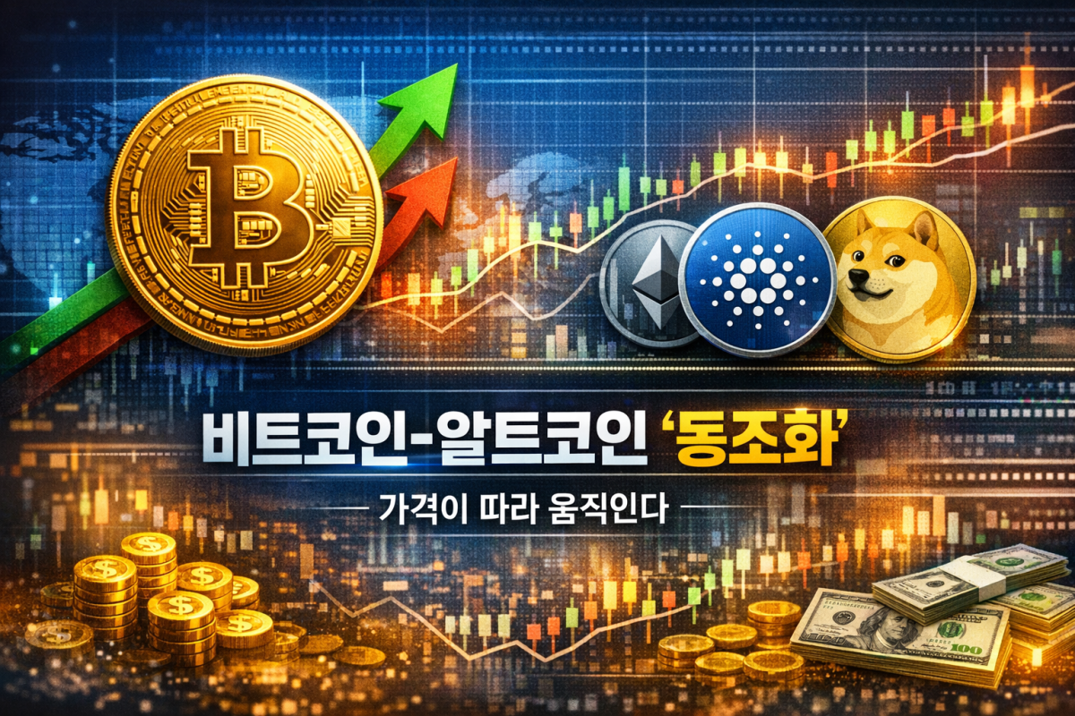 비트코인이 오르면 알트코인도 뛸까…시장 ‘동조화’의 진짜 이유 [e가상자산]