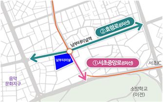 ▲가로환경 개선사업 사업대상지 (서울시 제공)