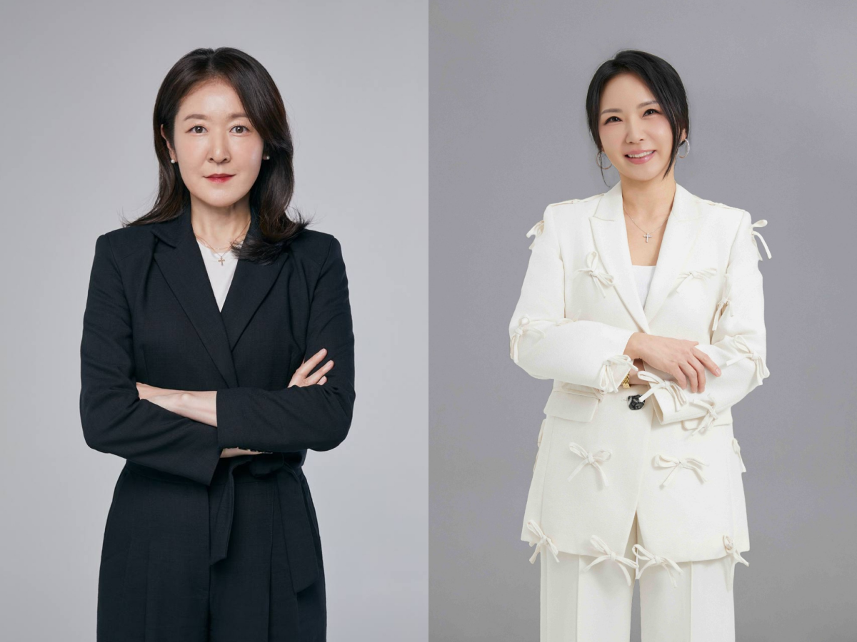 ▲김지원(왼쪽) CRO, 최정민 CGO. (사진제공=SM엔터테인먼트)