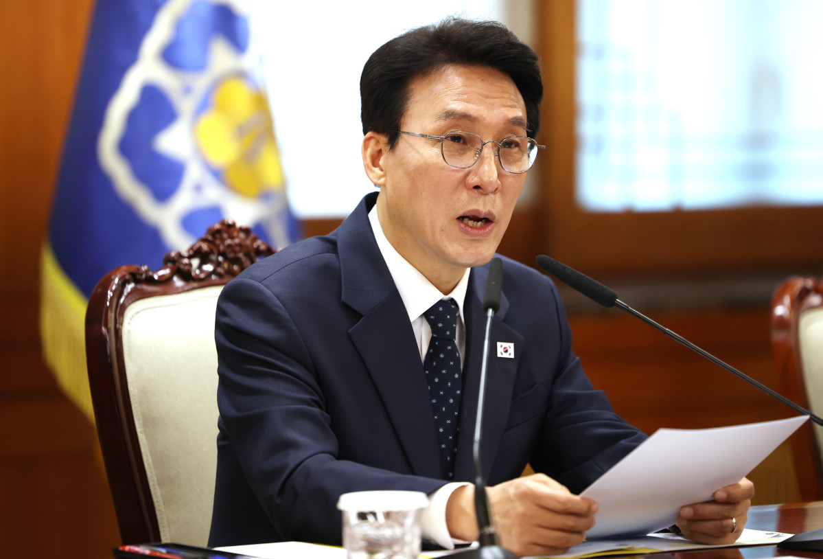 ▲김민석 국무총리가 20일 정부서울청사에서 열린 비상경제본부회의에서 발언을 하고 있다. (연합뉴스)