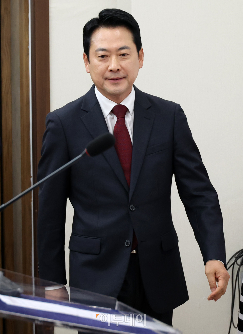 ▲장동혁 국민의힘 대표가 20일 서울 여의도 국회에서 방미 성과 관련 기자간담회에 참석하고 있다. 고이란 기자 photoeran@