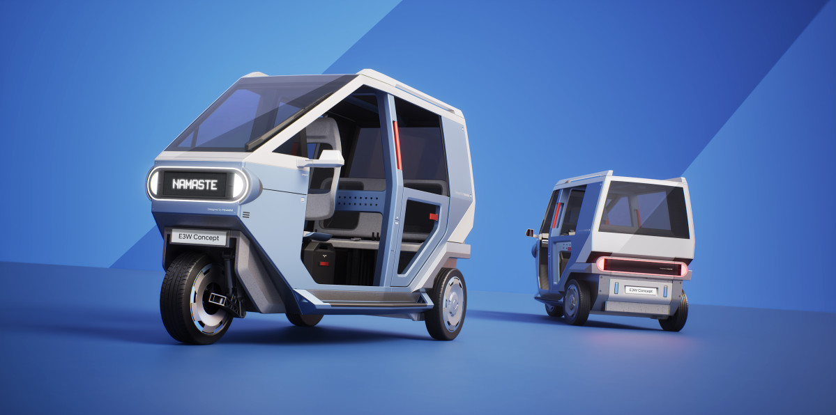 ▲3륜 EV 콘셉트 모델 이미지 (사진=현대차)