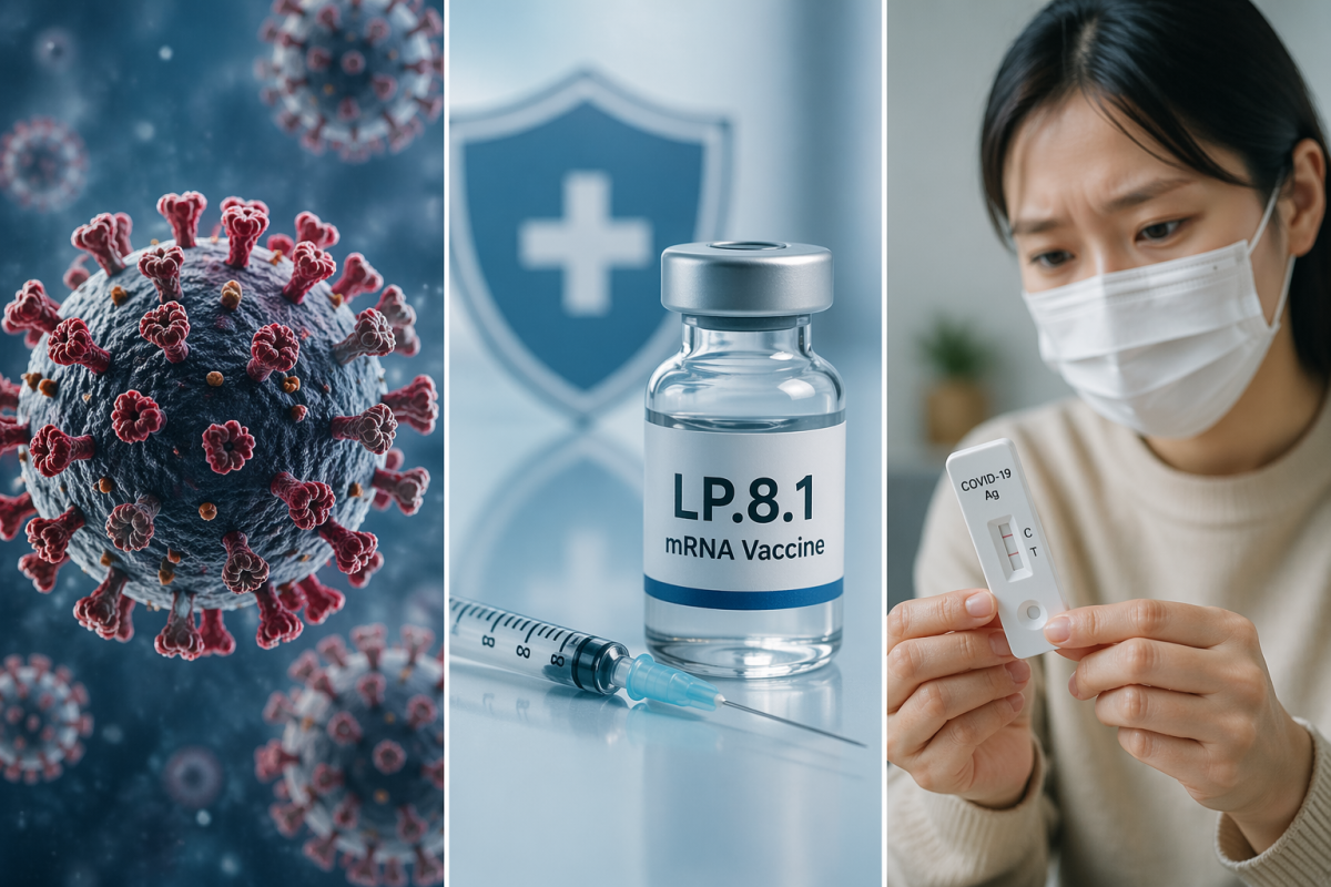 ▲코로나 '매미' 등장?… 뜻·증상·백신·추이 총정리,  ‘BA.3.2’ 변이, 34개국서 검출…증상은? (출처=오픈AI 챗GPT 생성 이미지)