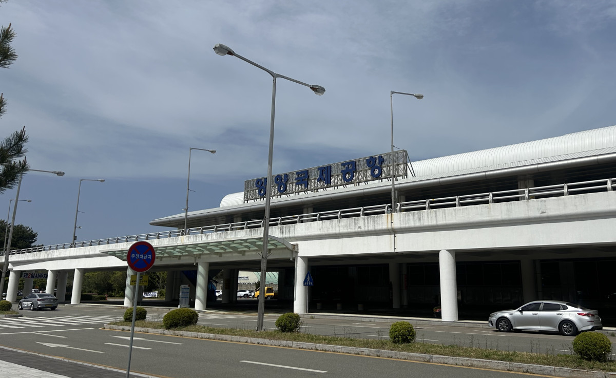 ▲양양국제공항 전경. (천상우 1000tkddn@)