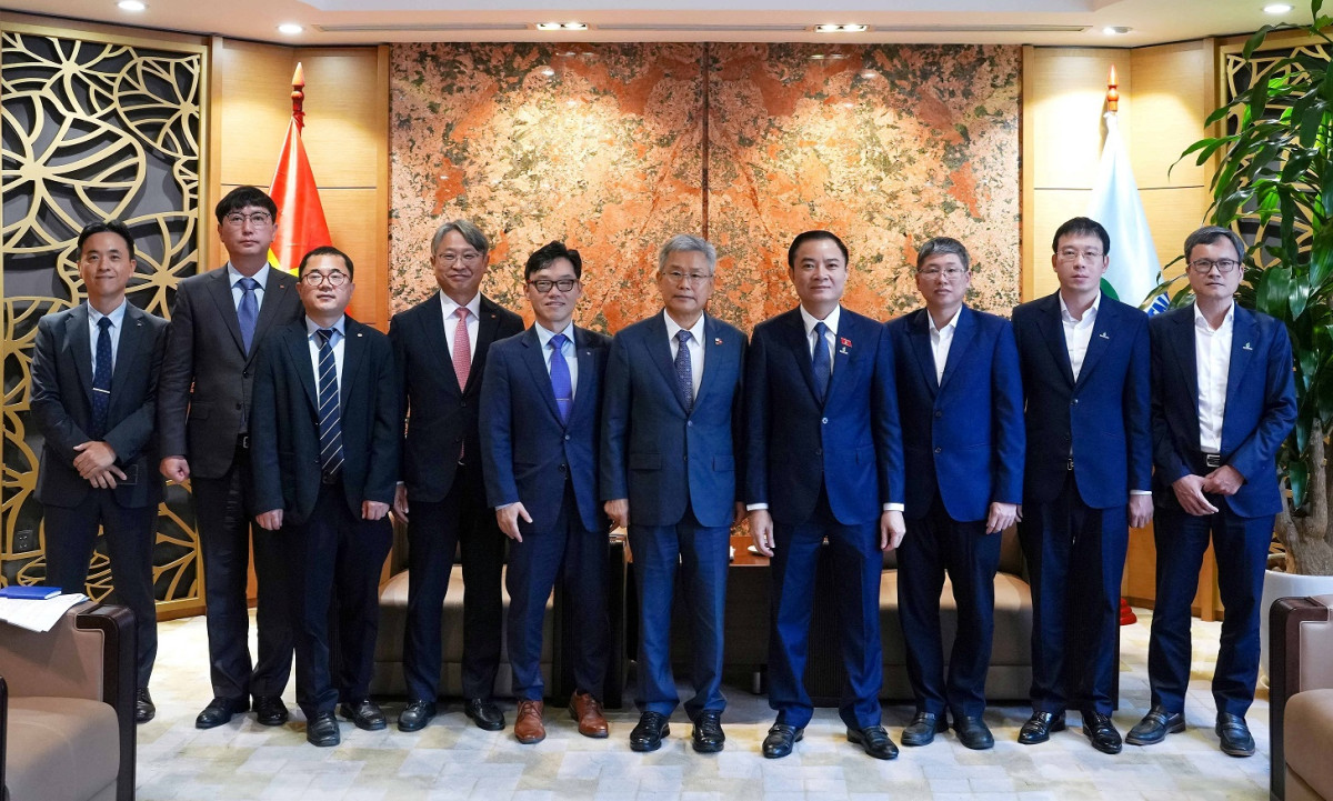 ▲한전-Petrovietnam 회장 면담 사진. (사진제공=한국전력)