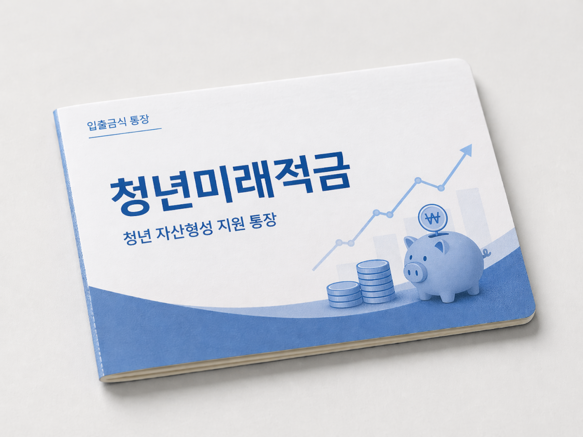 ▲청년미래적금 통장 예시. (사진=챗GPT AI 생성)