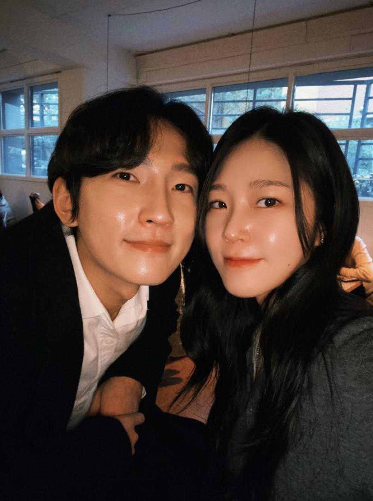 ▲박성우(왼), 한지우. (출처=한지우SNS)