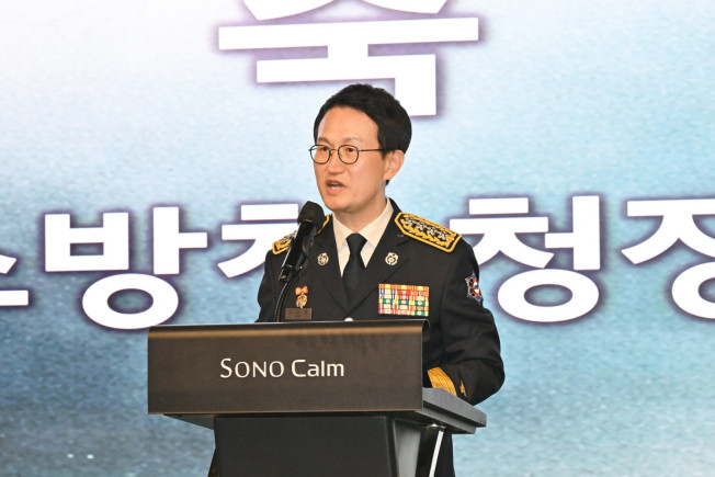 ▲김승룡 소방청장. (사진제공=소방청)