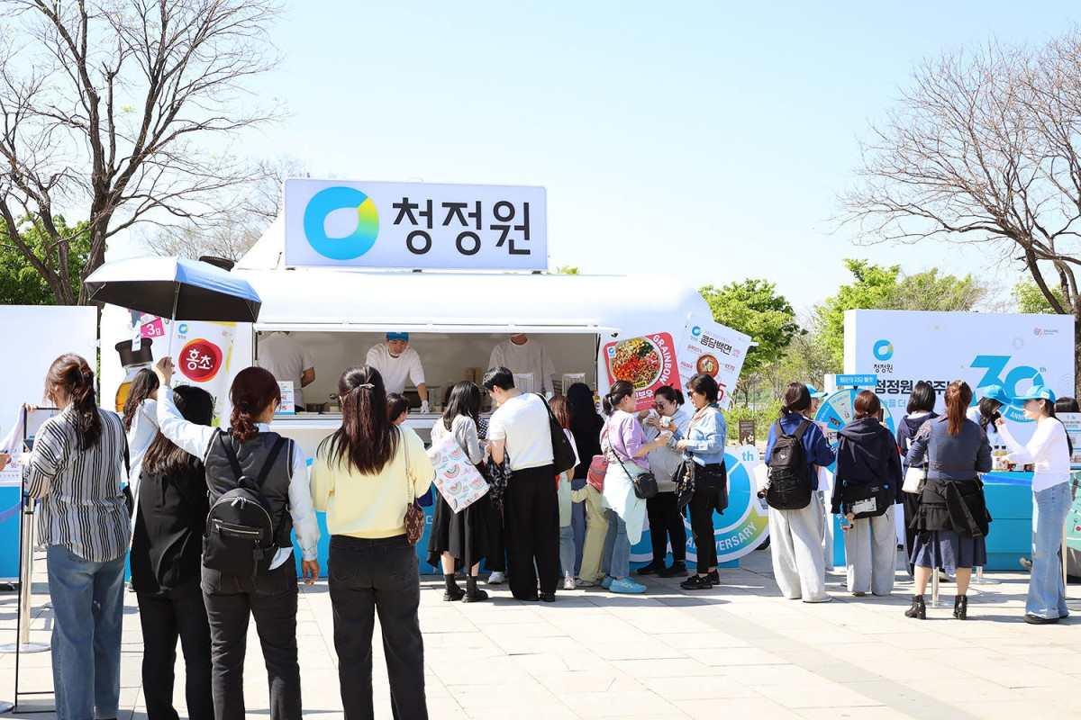▲대상 청정원 문화 관광 축제 ‘서울스프링페스티벌’ 참가 , 건강한 K푸드 매력 알려 (사진제공=대상)