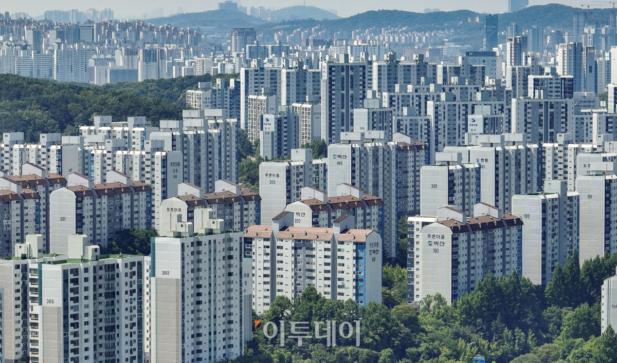▲경기 성남시 분당구의 아파트 단지 모습. (조현호 기자 hyunho@)