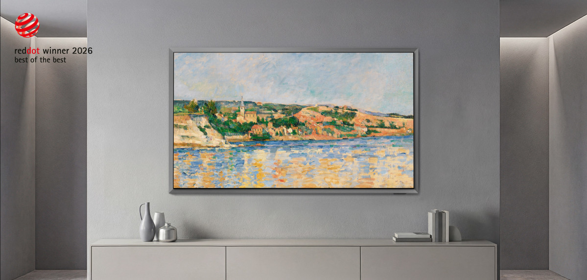 ▲'레드닷 디자인 어워드 2026'에서 최고상을 수상한 OLED TV 'S95H' (사진제공-삼성전자)