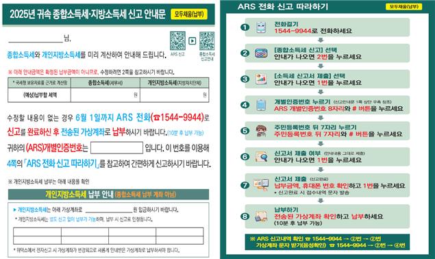 ▲개선된 모두채움 안내문 (자료제공=국세청)