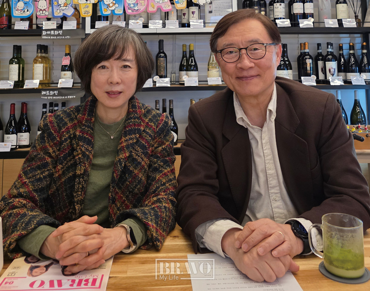 ▲최재형·이소연 부부