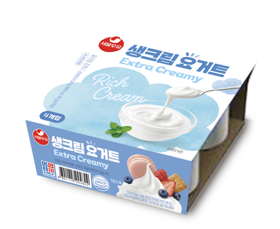 ▲서울우유 생크림 요거트 (사진제공=서울우유협동조합)
