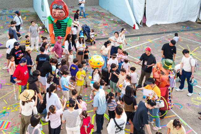 ▲2025 어린이·가족 예술축제 <톡톡> 모습. (사진제공=서울시)