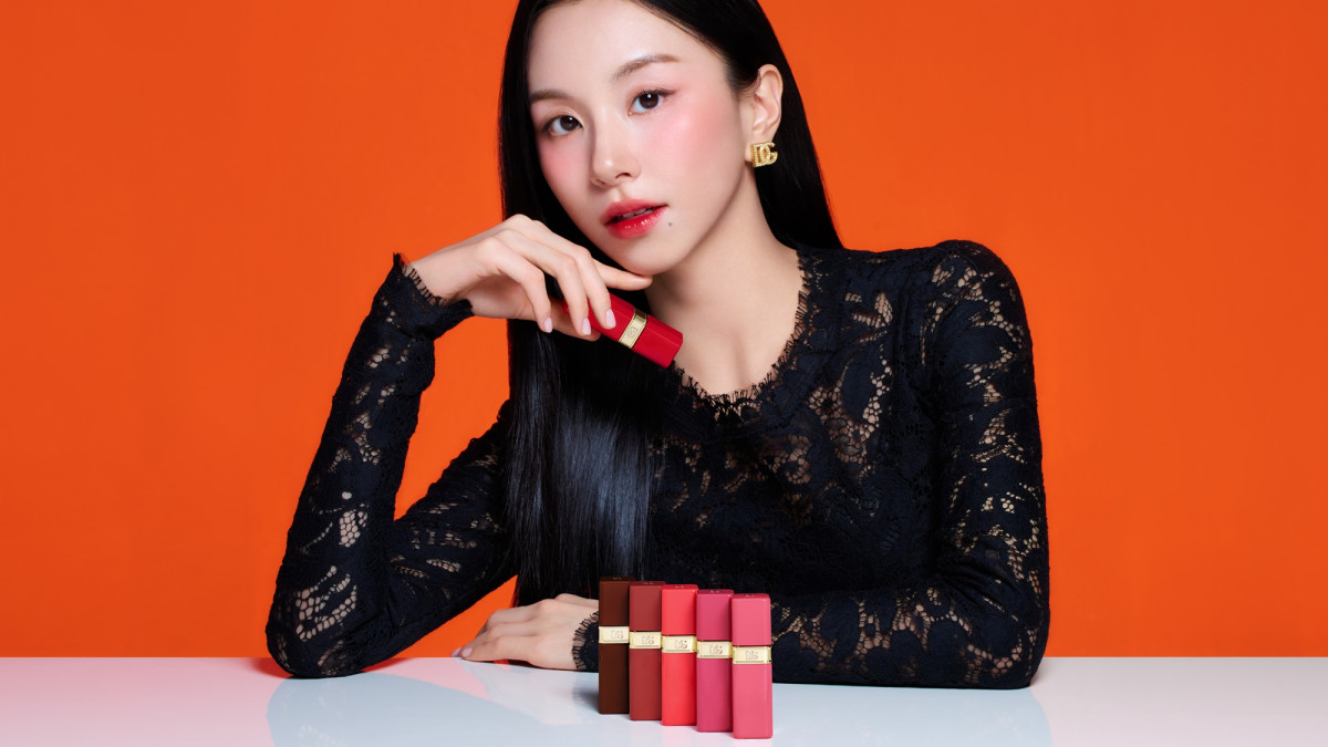 ▲돌체앤가바나 뷰티 프레시룩의 새 얼굴 트와이스 채영 (사진제공=신세계인터내셔날)