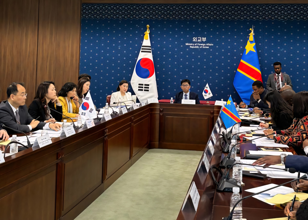 ▲제2차 한-콩고민주공화국 공동위원회. (외교부)
