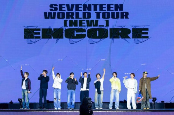 ▲세븐틴 월드투어 앙코르 공연(사진제공=플레디스엔터테인먼트(하이브))