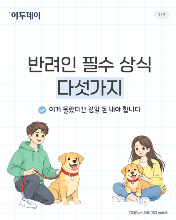 ▲반려인 필수 상식 다섯가지. (일러스트=챗 GPT AI 생성)