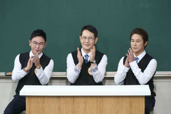 ▲'아는 형님' 설민석·이민우·정태우(사진=JTBC)