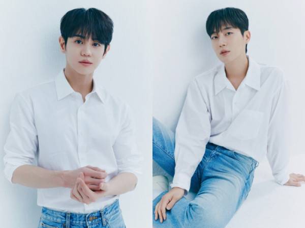 ▲하이라이트 양요섭·윤두준(사진 = 어라운드어스)