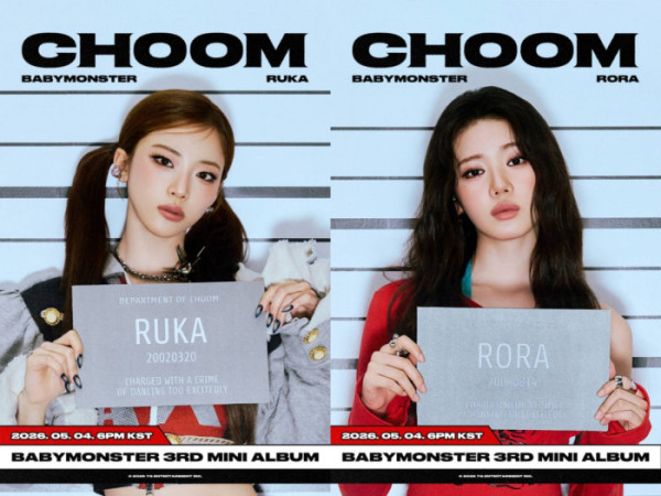 ▲'베이비 몬스터' 루카, 로라(사진=YG엔터테인먼트)