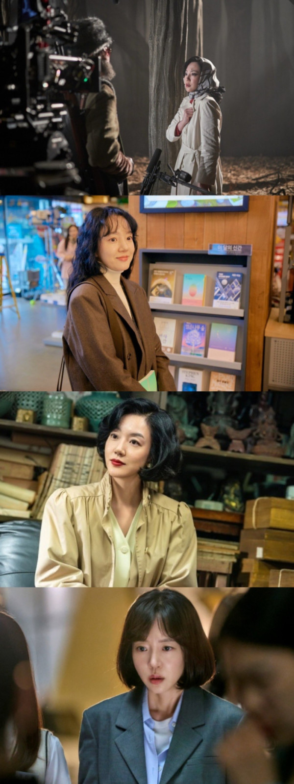 ▲영화 ‘거미집’, ‘싱글 인 서울’, 디즈니플러스 ‘파인: 촌뜨기들’, tvN ‘대한민국에서 건물주 되는 법’ 임수정(사진출처=바른손이앤에이, 롯데엔터테인먼트, 월트디즈니컴퍼니 코리아, tvN)