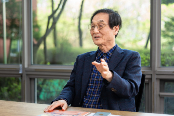 ▲한국시니어문화네트웍스 김철수 이사장.(이준호 기자)