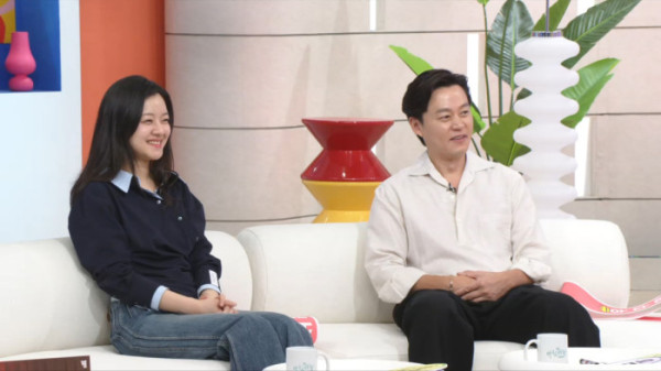 ▲'아침마당' 이서진, 고아성 출연(사진=KBS1)